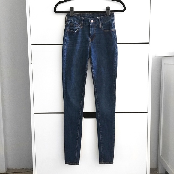 Old Navy Denim - Blue Denim Mid Rise Skinny Jeans